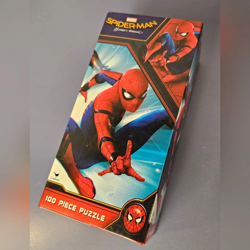 [MARVEL] 2017 Spiderman & Ironman 《100》Piece Puzzle [New In Box]